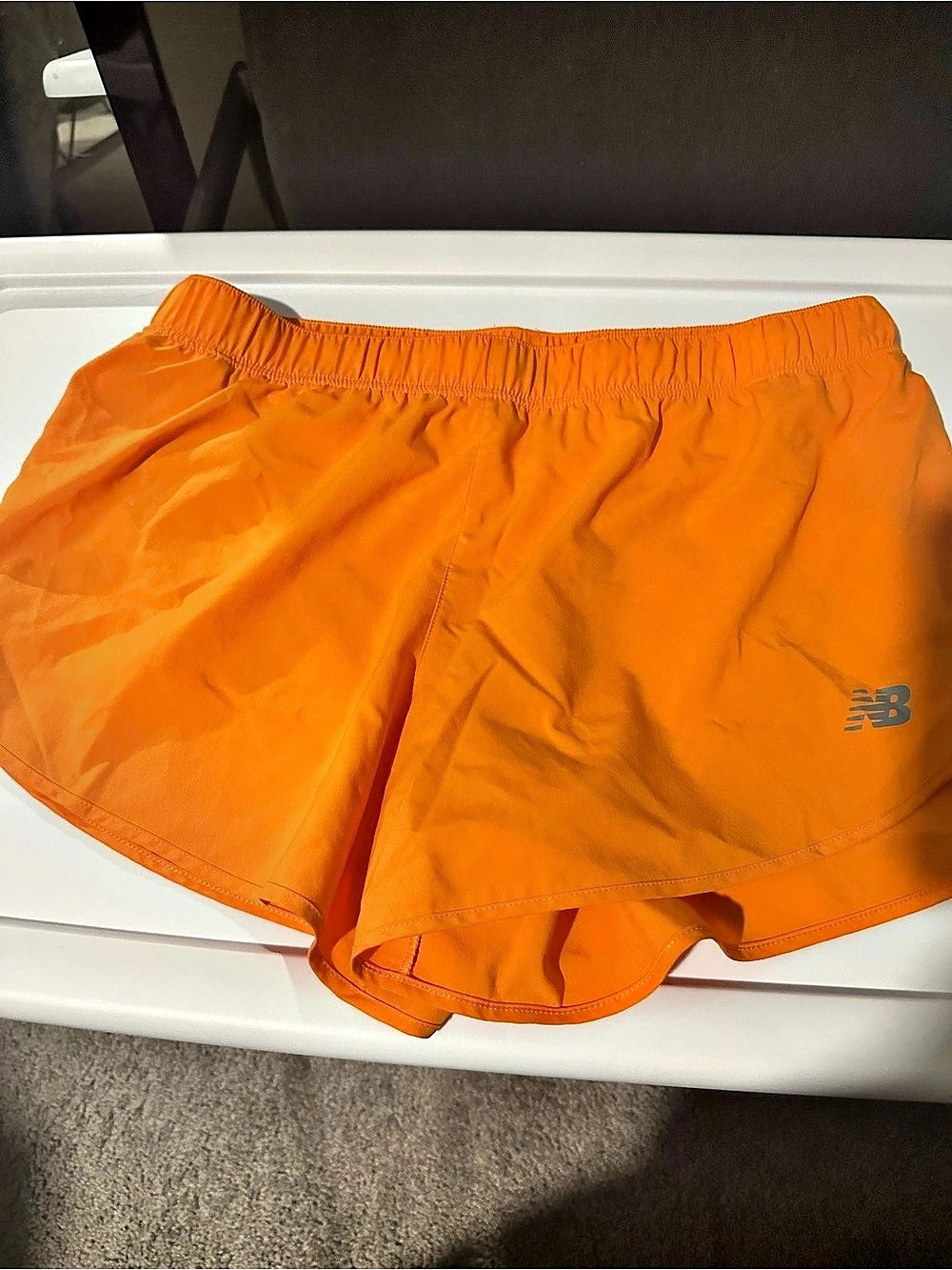 New Balance Athletic Running Shorts in Orange Like New